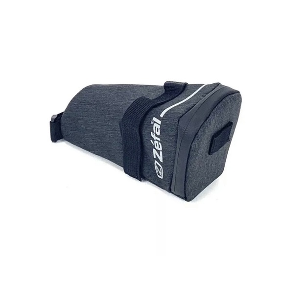 Zefal Deluxe Under Seat Bag for Bicycle,‎ Zipper Storage, Hook Loop Closure, NEW - Picture 1 of 7
